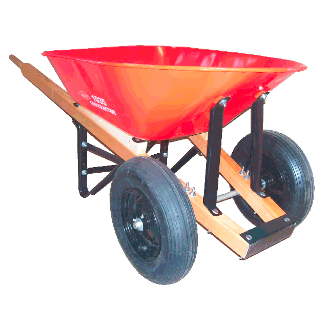 Wheelbarrow 6 ft cube