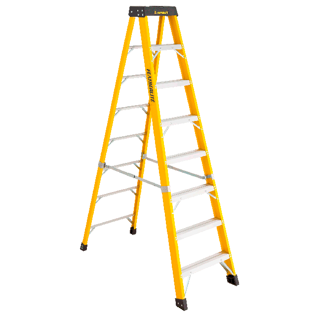 Fiberglass stepladder 8ft