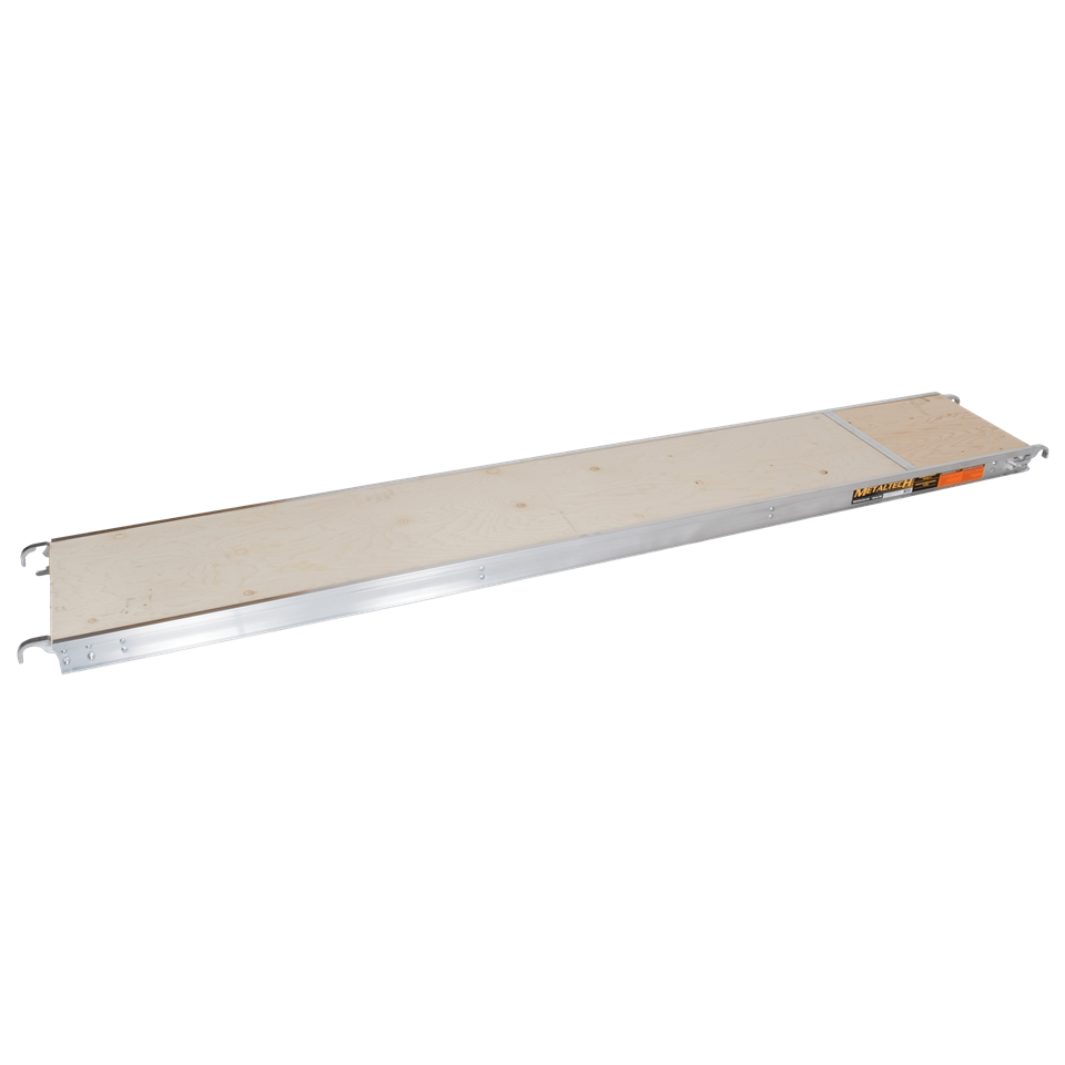 Plank aluminium plateform 10ft x 19in