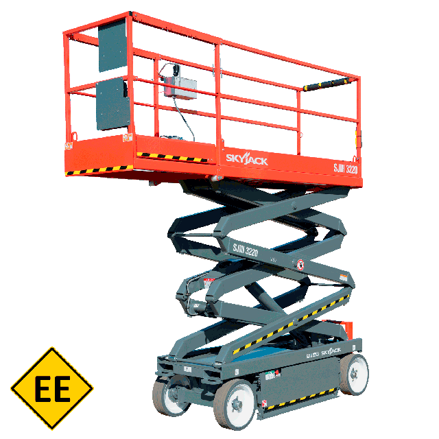 Plateforme élévatrice 20pi électrique EE