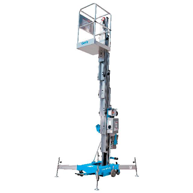 30ft Push around vertical mast lift electric